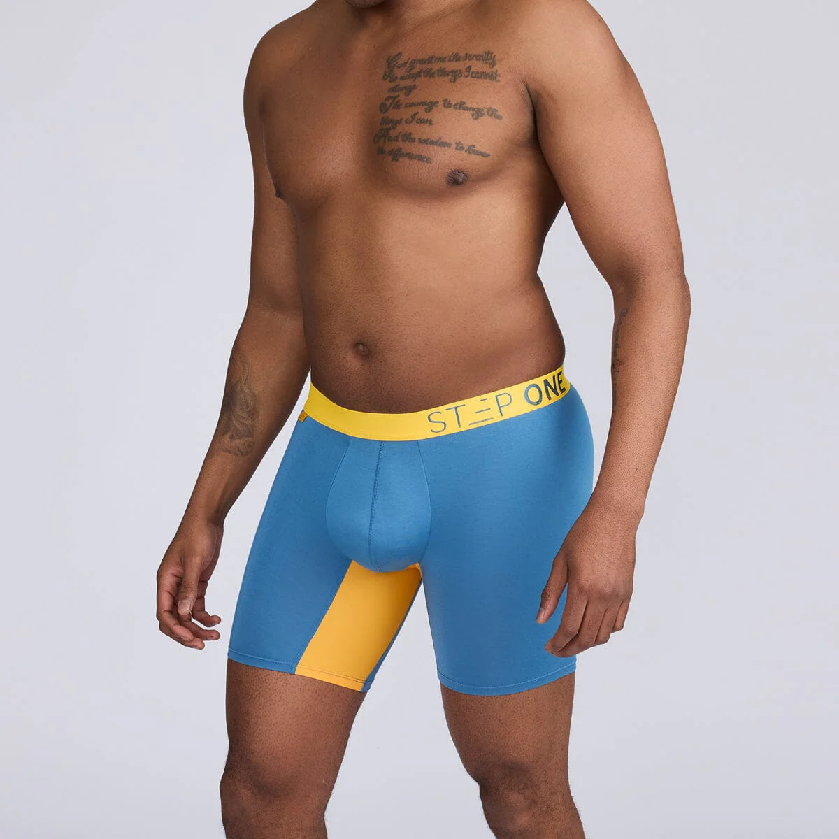 Boxer Brief - Blue & Orange - Image 3