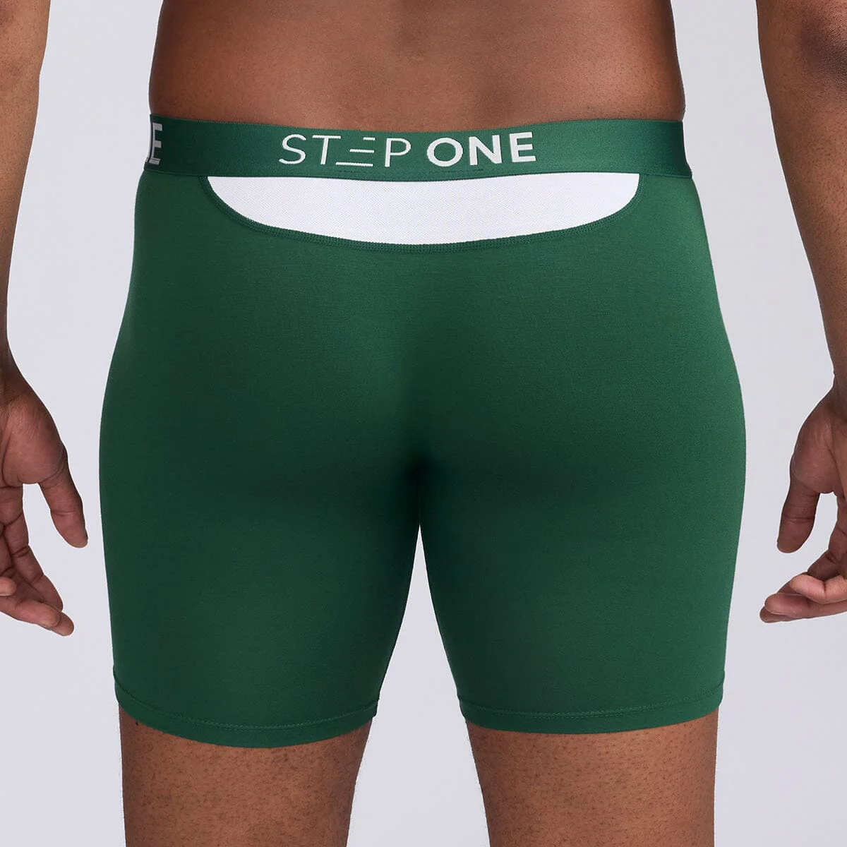 Boxer Brief - Green & White - Image 7