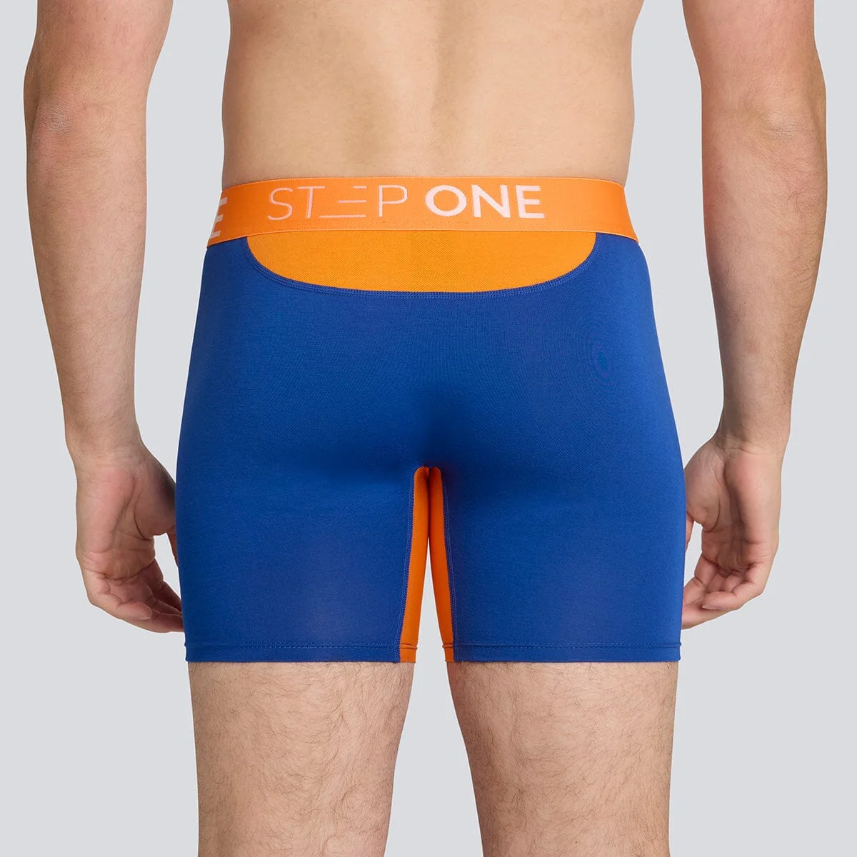 Boxer Brief - Navy & Orange - Image 3