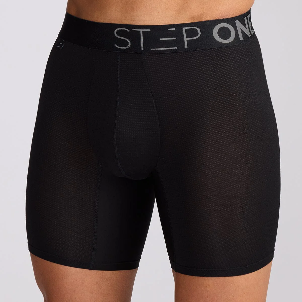 Cloud Mesh Boxer Brief - Black - Image 2