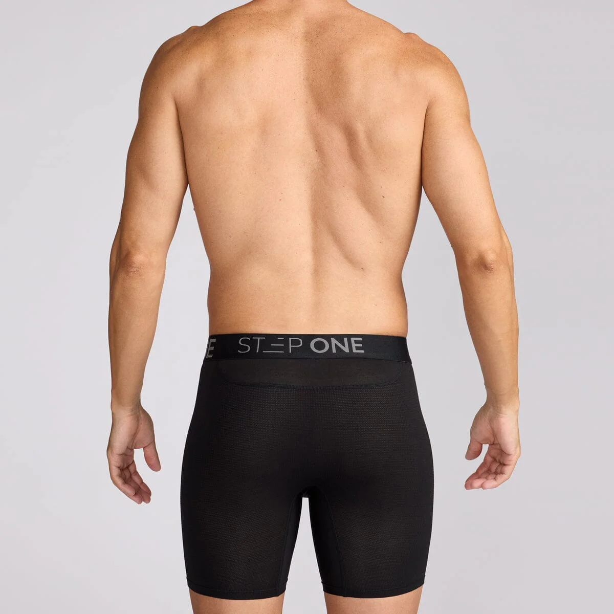 Cloud Mesh Boxer Brief - Black - Image 6