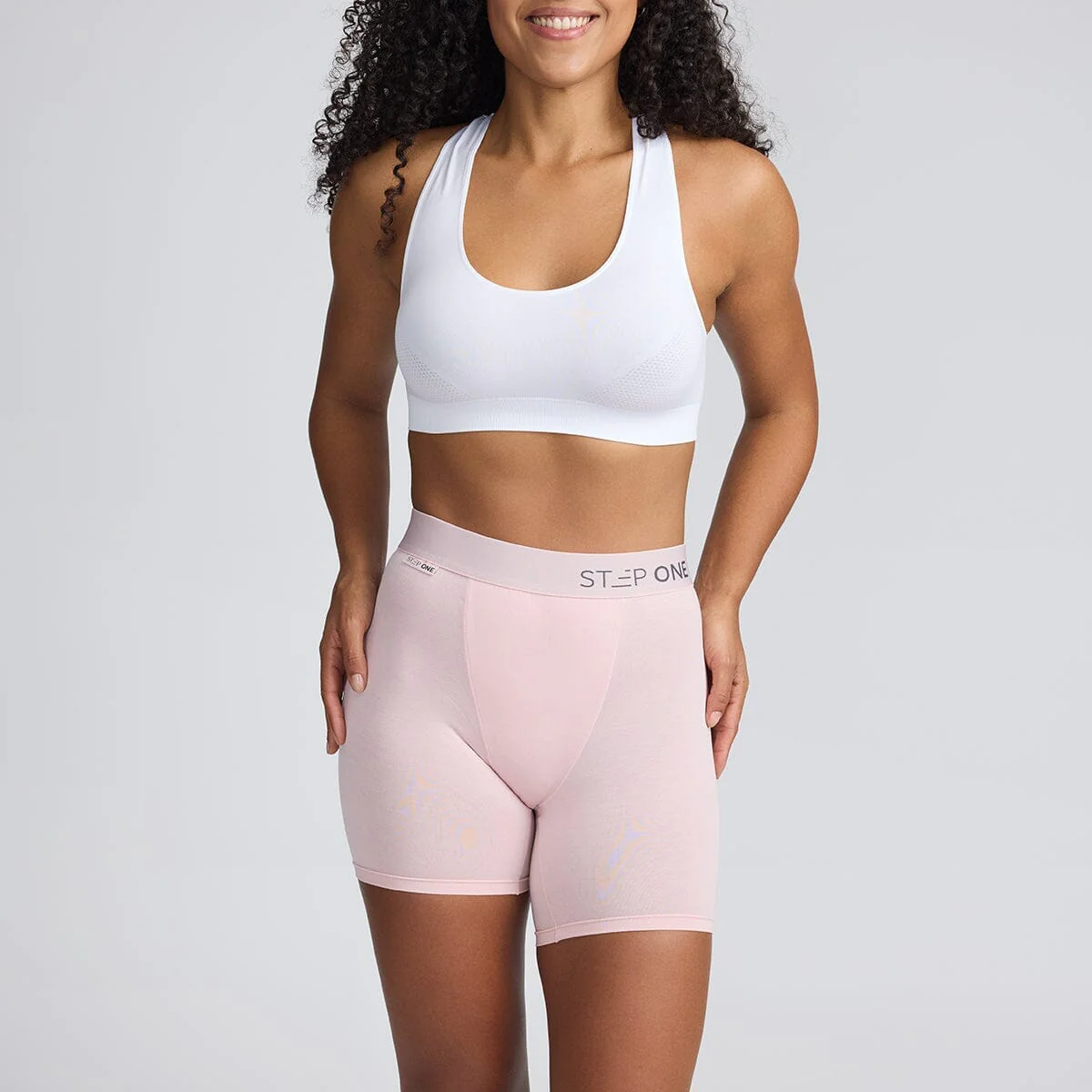 Women's Body Shorts - Blush - Image 5
