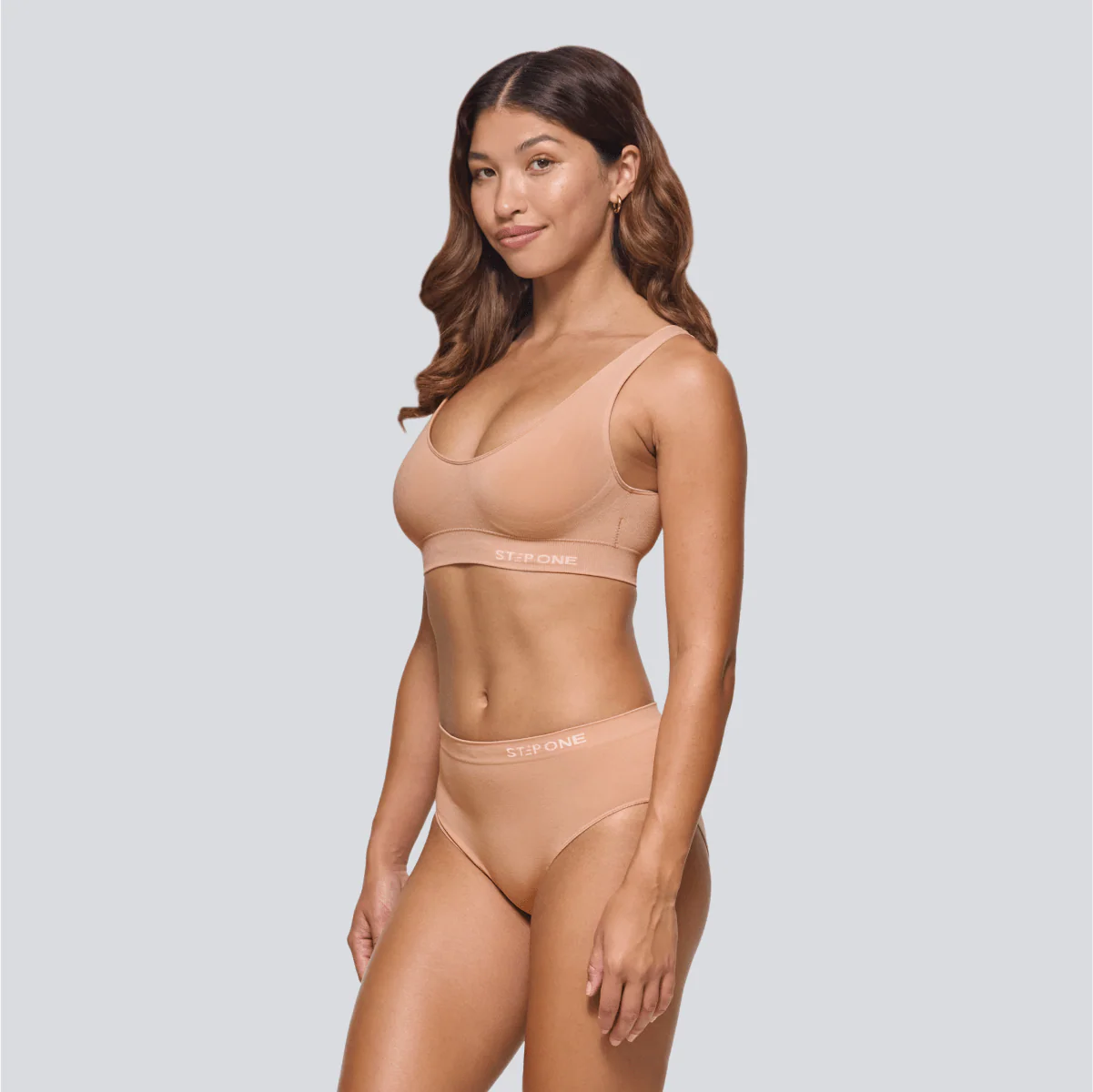 Women's SmoothFit Bikini Brief - Pink Beige - Image 4