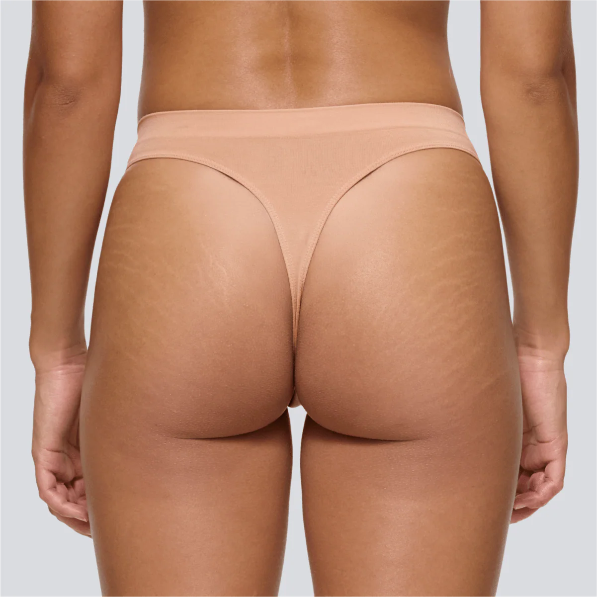 Women's SmoothFit Thong - Pink Beige - Image 3